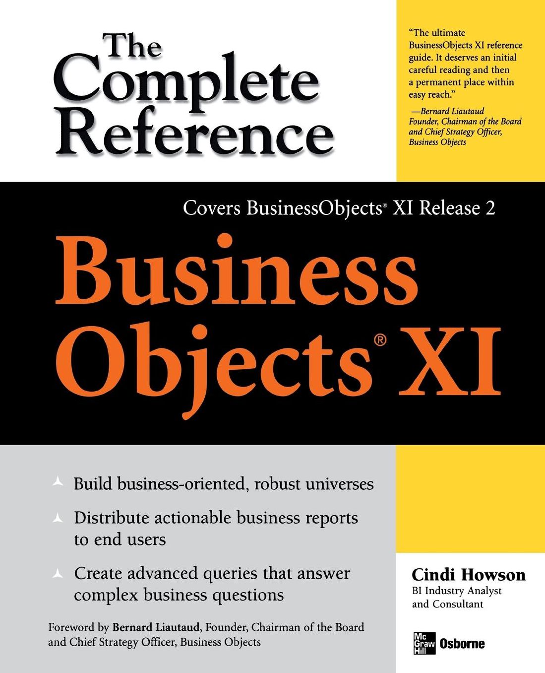 BusinessObjects XI (Release 2): The Complete Reference