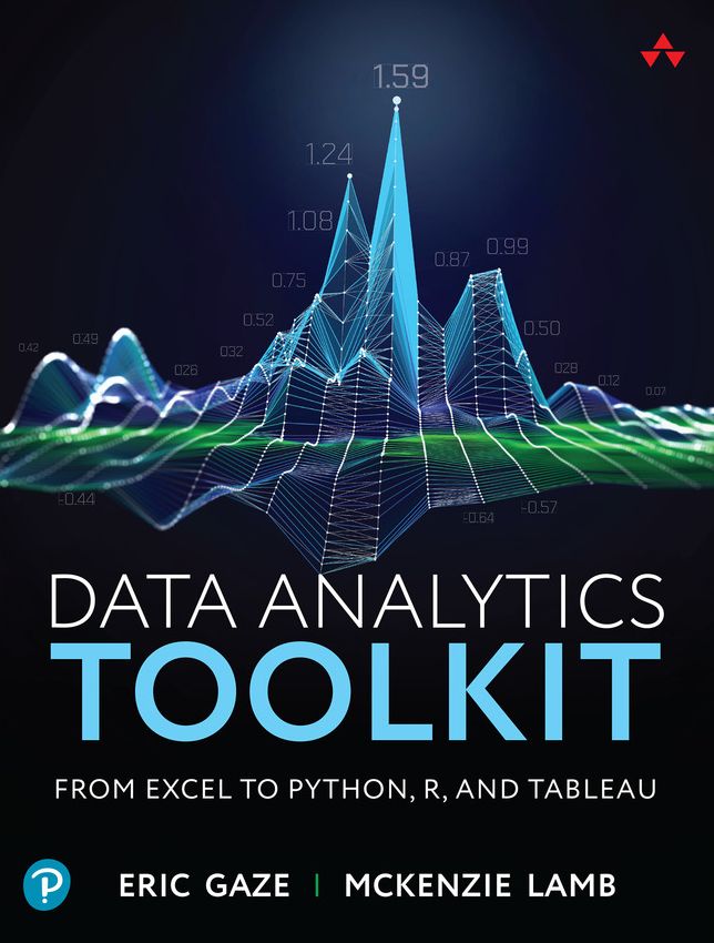 Data Analytics Common Core: Parallel Case Studies in Excel, Tableau, R and Python