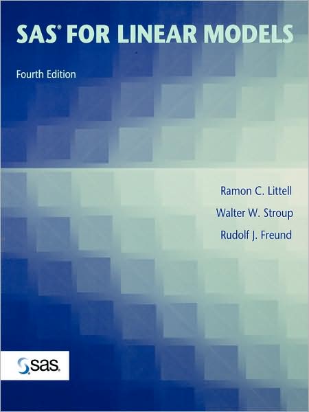 SAS for Linear Models