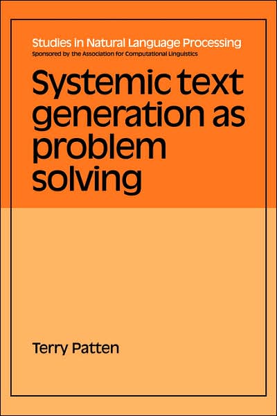 Systemic Text Generation as Problem Solving