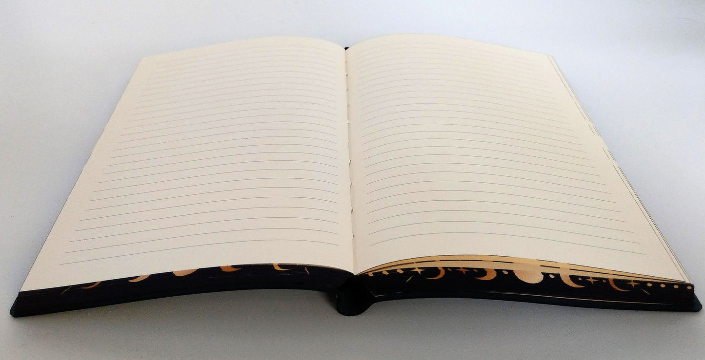 Leather Journal - Sun/Moon