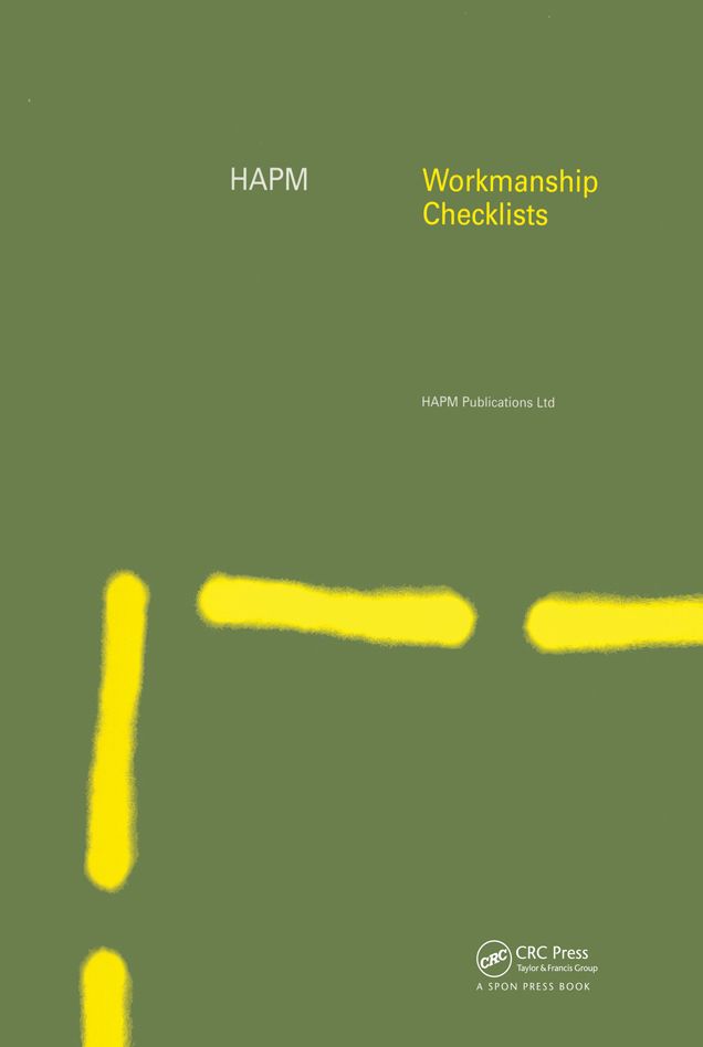HAPM Workmanship Checklists