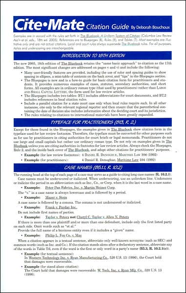 Cite-Mate Citation Guide