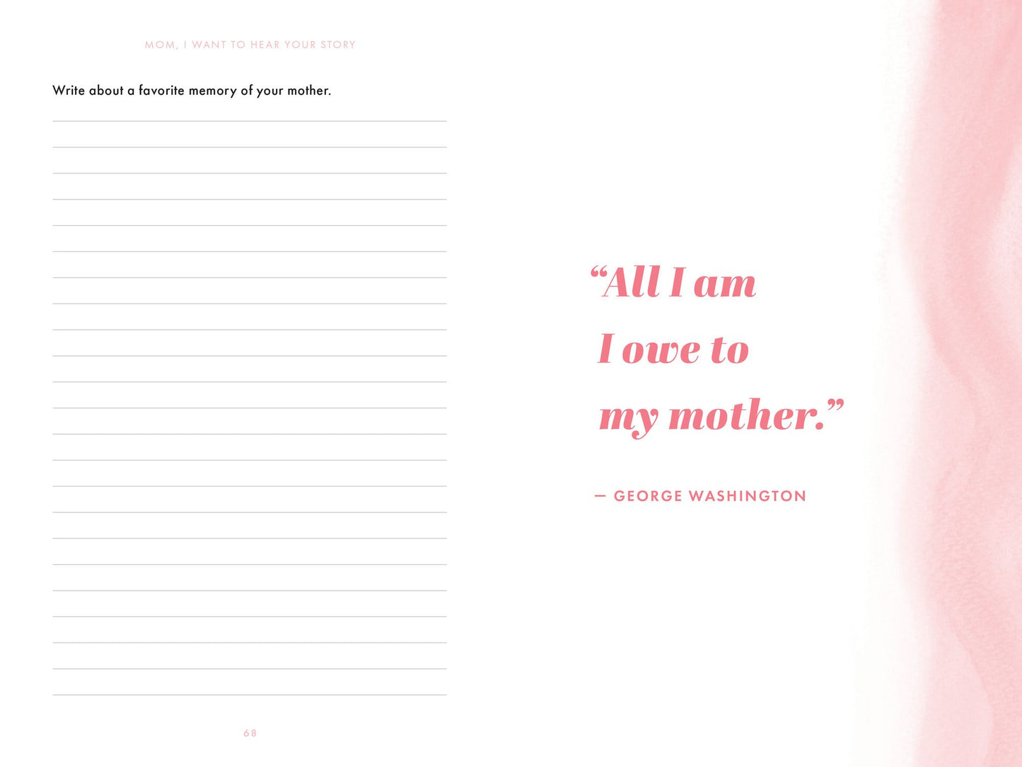 Mom, I Want to Hear Your Story (Deluxe Edition): A Mother's Guided Journal to Share Her Life & Her Love