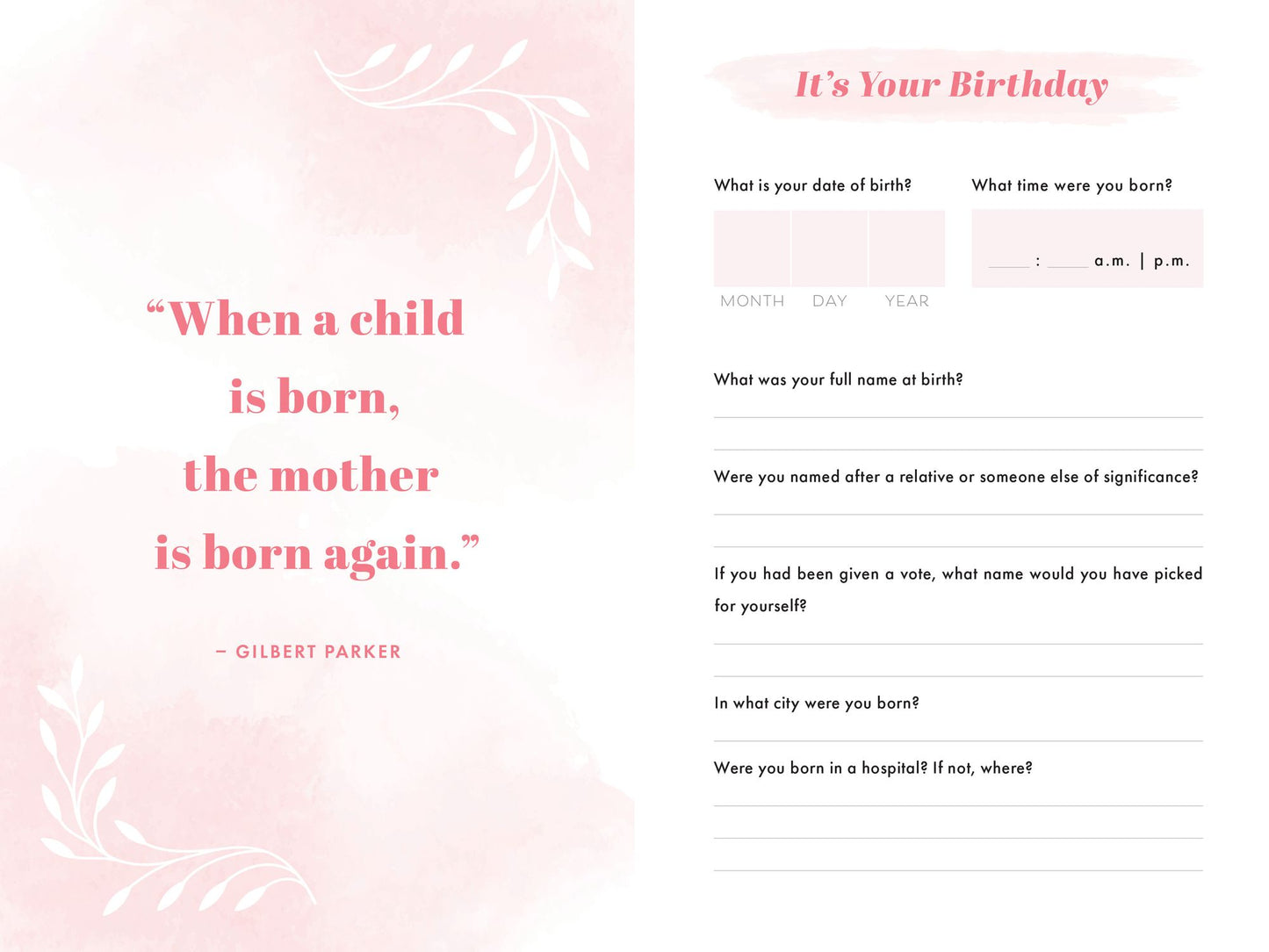 Mom, I Want to Hear Your Story (Deluxe Edition): A Mother's Guided Journal to Share Her Life & Her Love