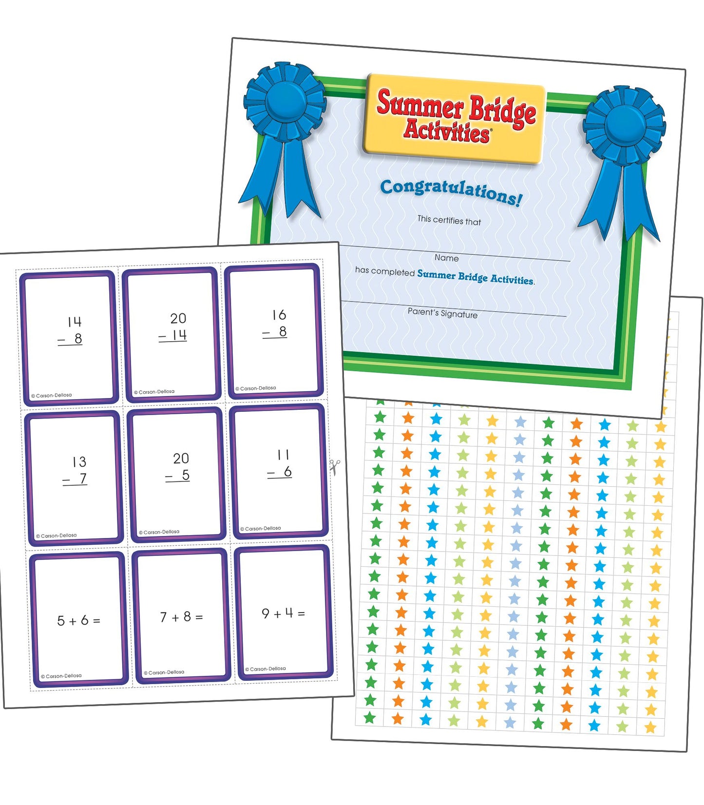 Summer Bridge Activities, Grades 1 - 2: Bridging Grades First to Second