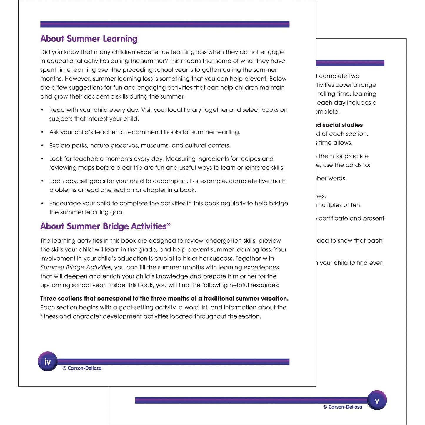 Summer Bridge Activities, Grades 1 - 2: Bridging Grades First to Second