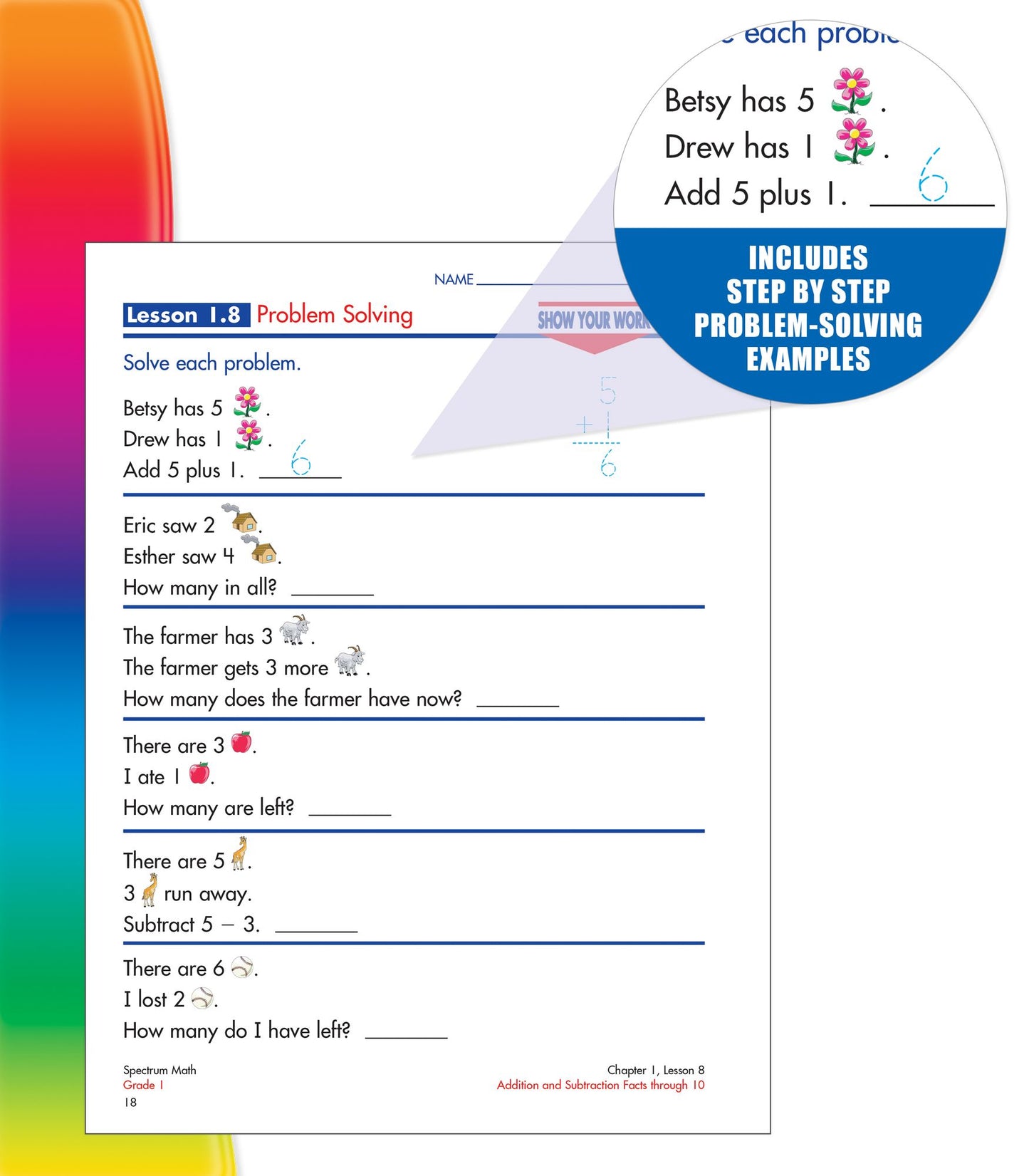 Spectrum Learning Library, Grade 1