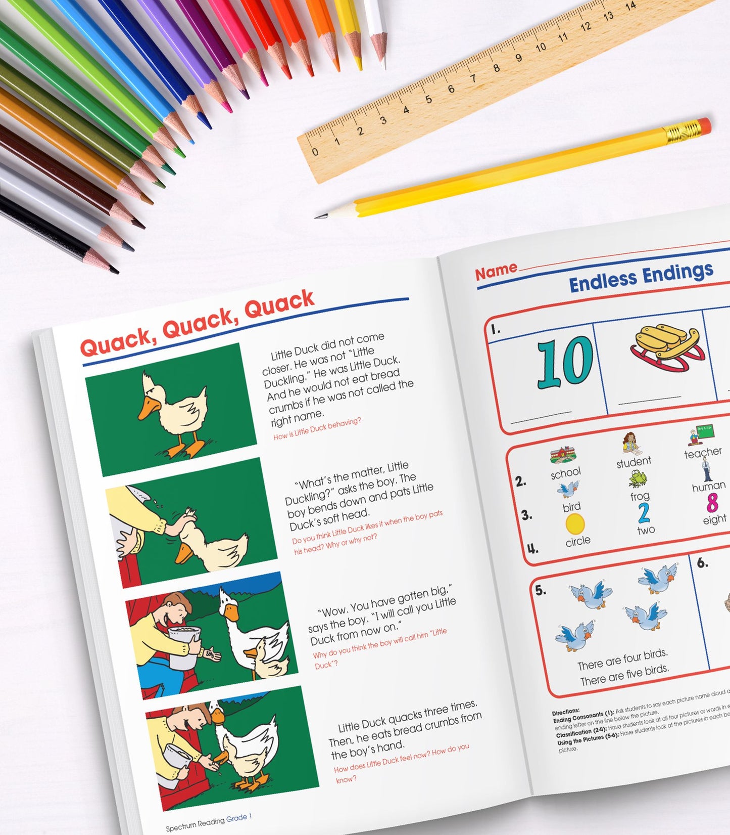 Spectrum Learning Library, Grade 1
