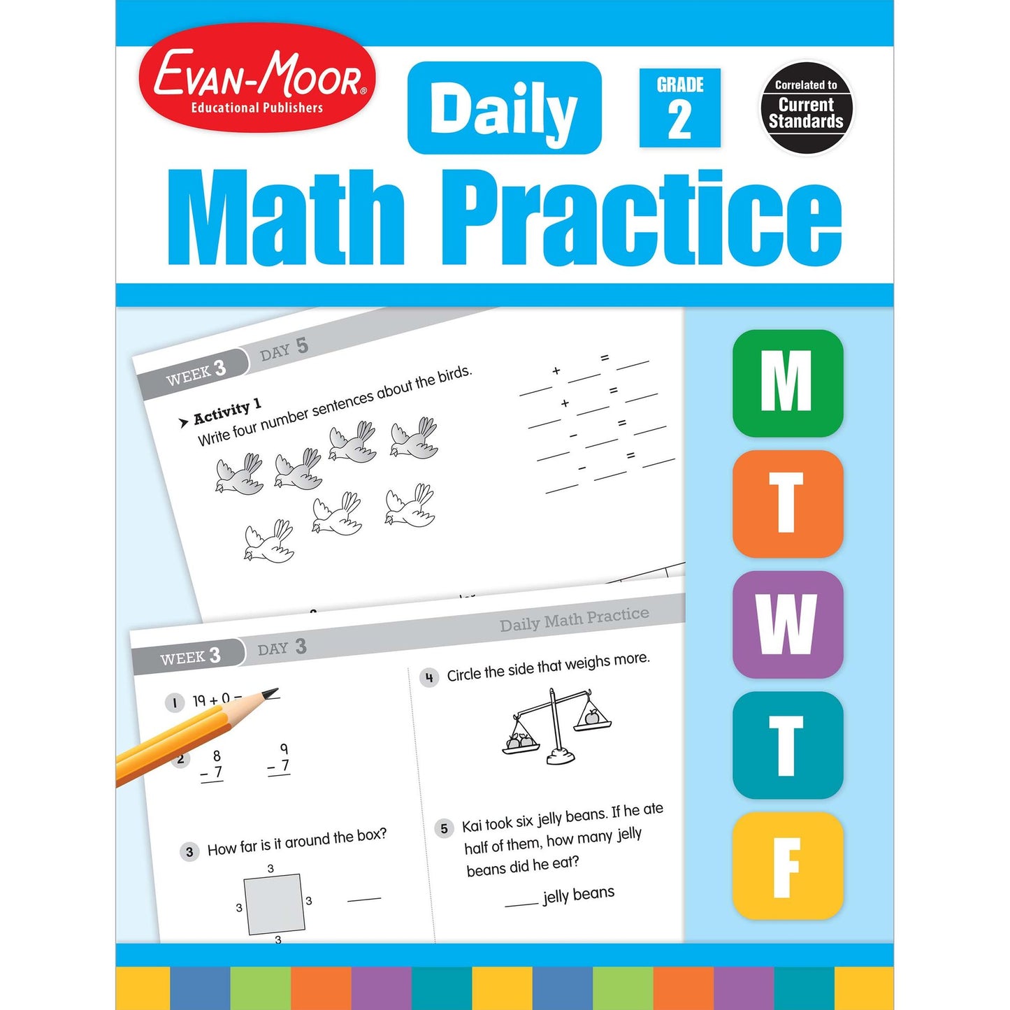 Daily Math Practice, Grade 2