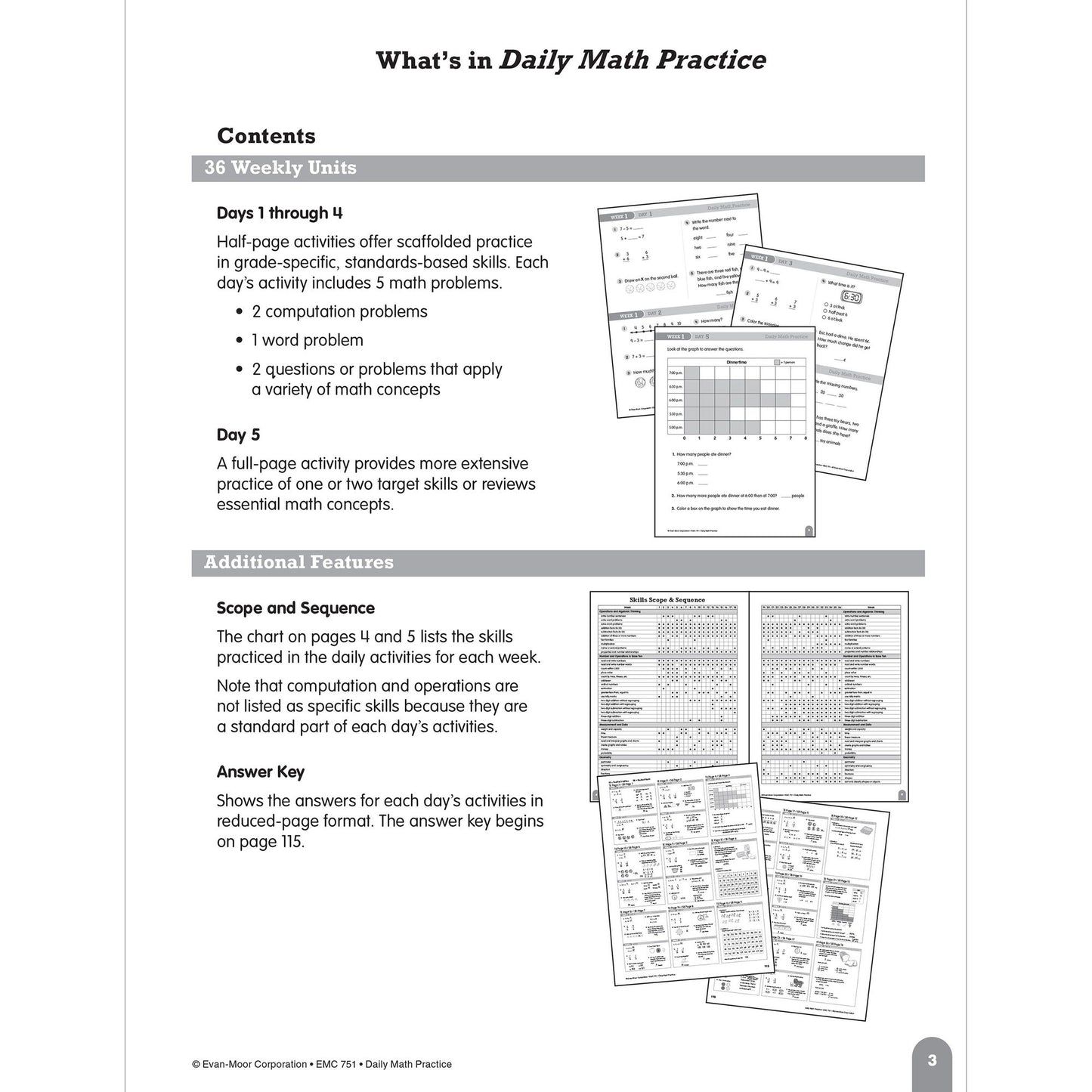 Daily Math Practice, Grade 2