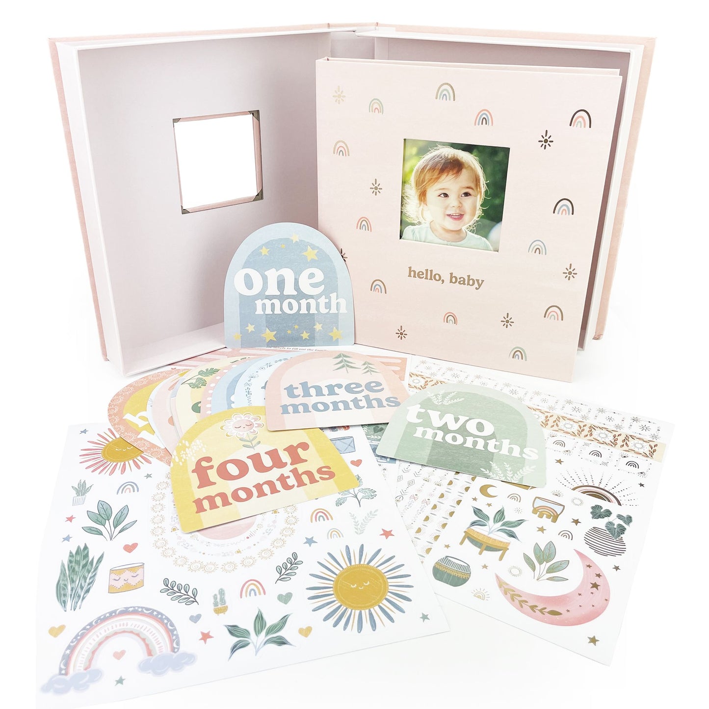 Hello, Baby (Pink): Keepsake Memory Book