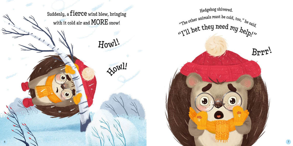 Hedgehog's Home for Winter Paperback Book