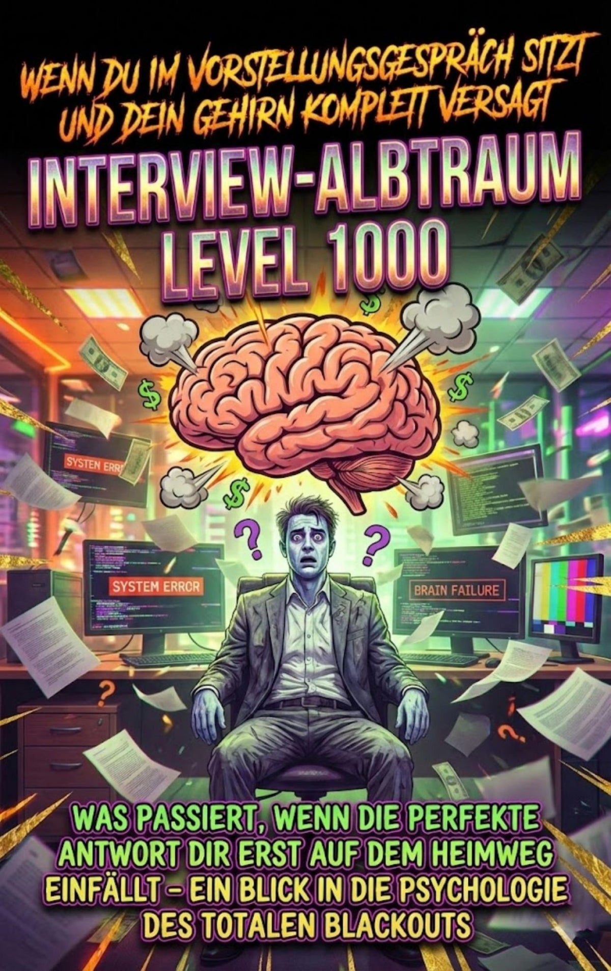 Wenn Du Im Vorstellungsgespräch Sitzt Und Dein Gehirn Komplett Versagt: Interview-Albtraum Level 1000: Was Passiert, Wenn Die Perfekte Antwort Dir Erst Auf Dem Heimweg Einfällt - Ein Blick In Die Psychologie Des Totalen Blackouts