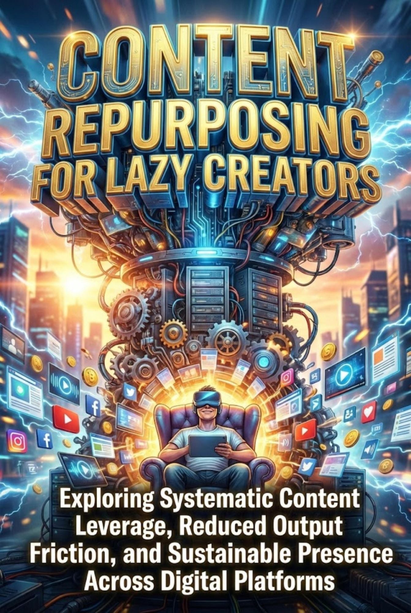 Content Repurposing for Lazy Creators: Exploring Systematic Content Leverage, Reduced Output Friction, and Sustainable Presence Across Digital Platforms