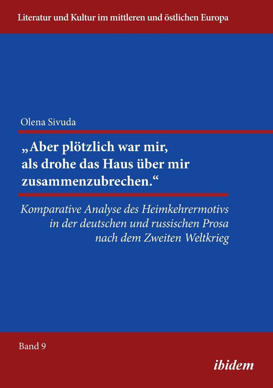 "Aber plÃ¯Â¿Â½tzlich war mir, als drohe das Haus Ã¯Â¿Â½ber mir zusammenzubrechen."