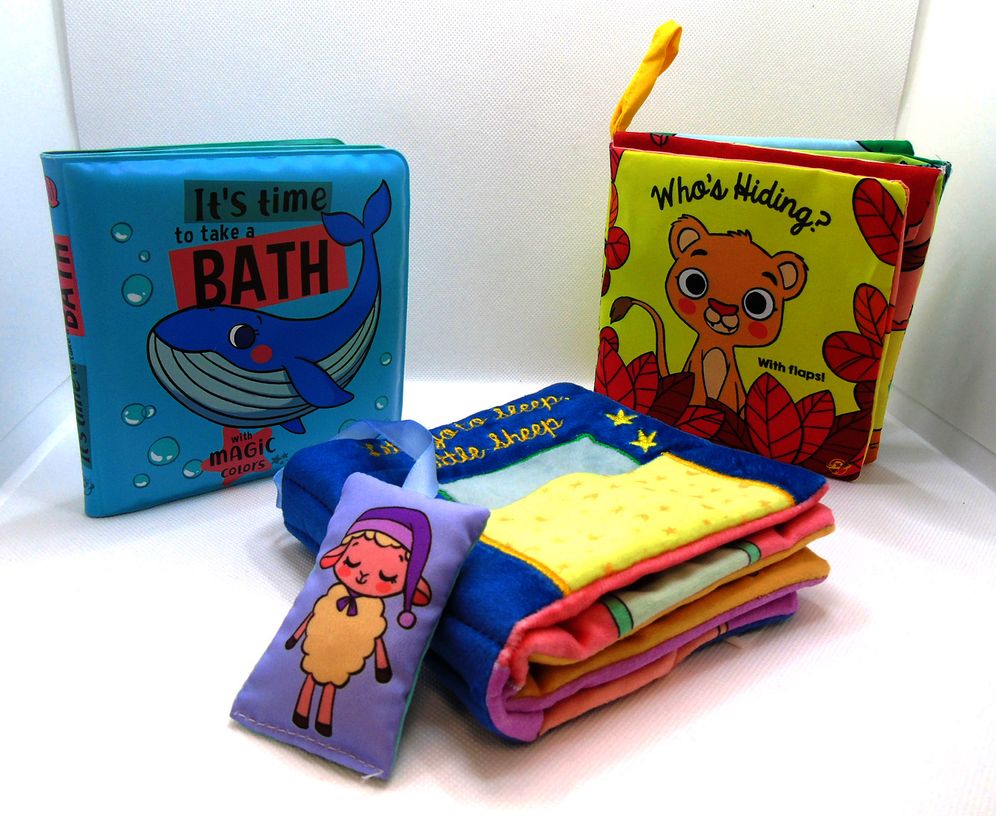 My First Baby Books: Three Interactive Books for the Little Ones