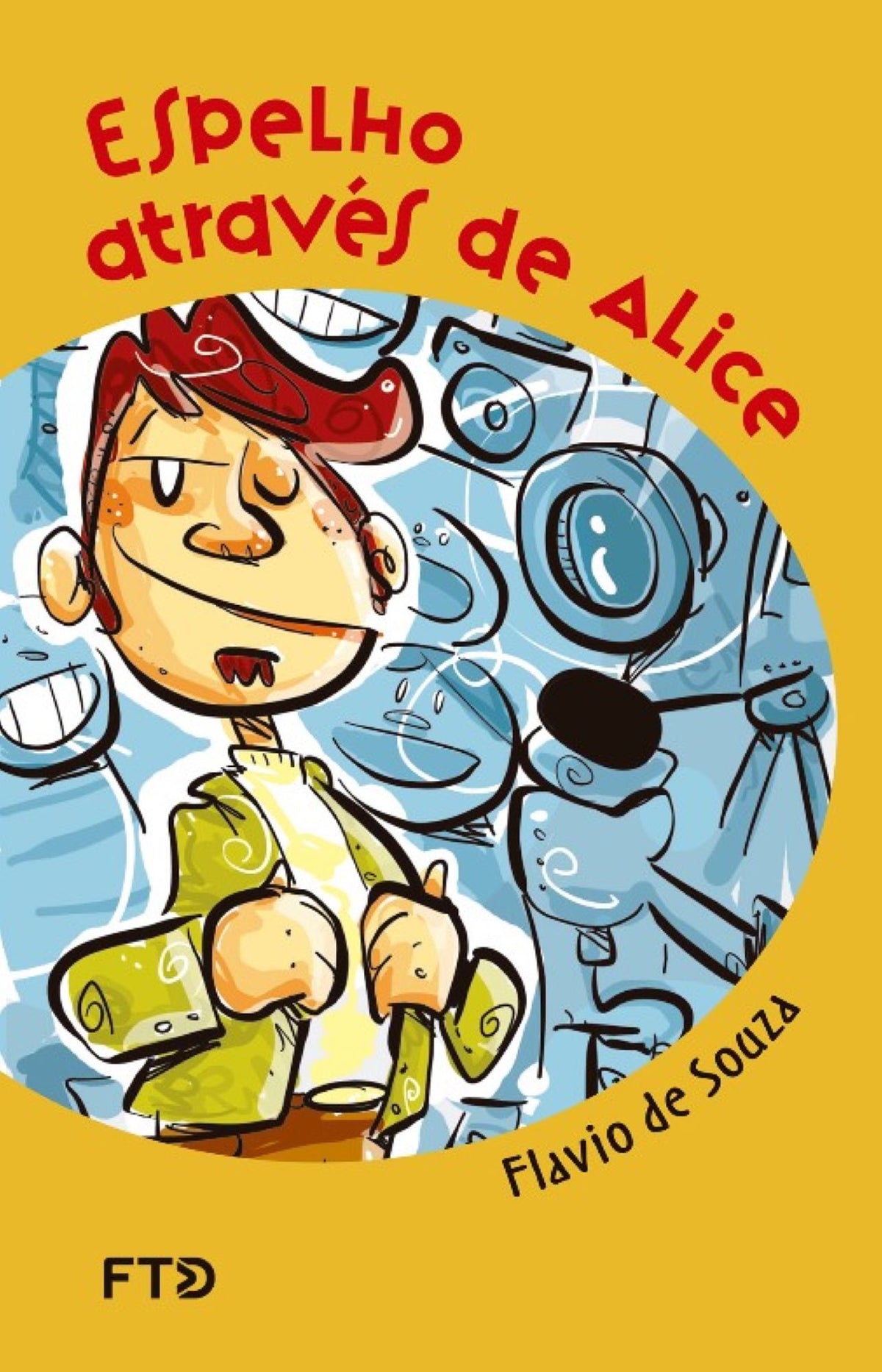 Espelho através de Alice