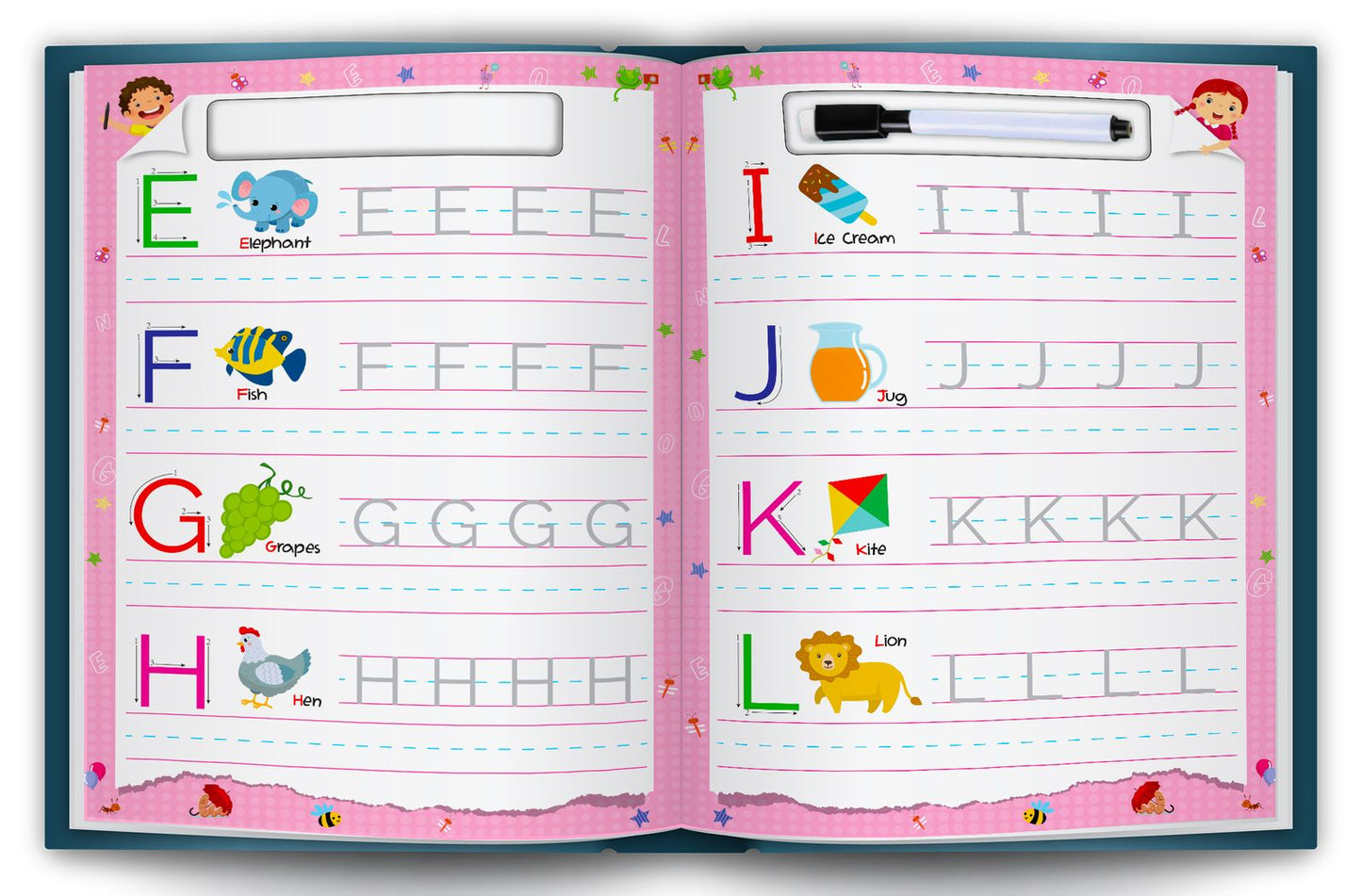 Learn to write ABC