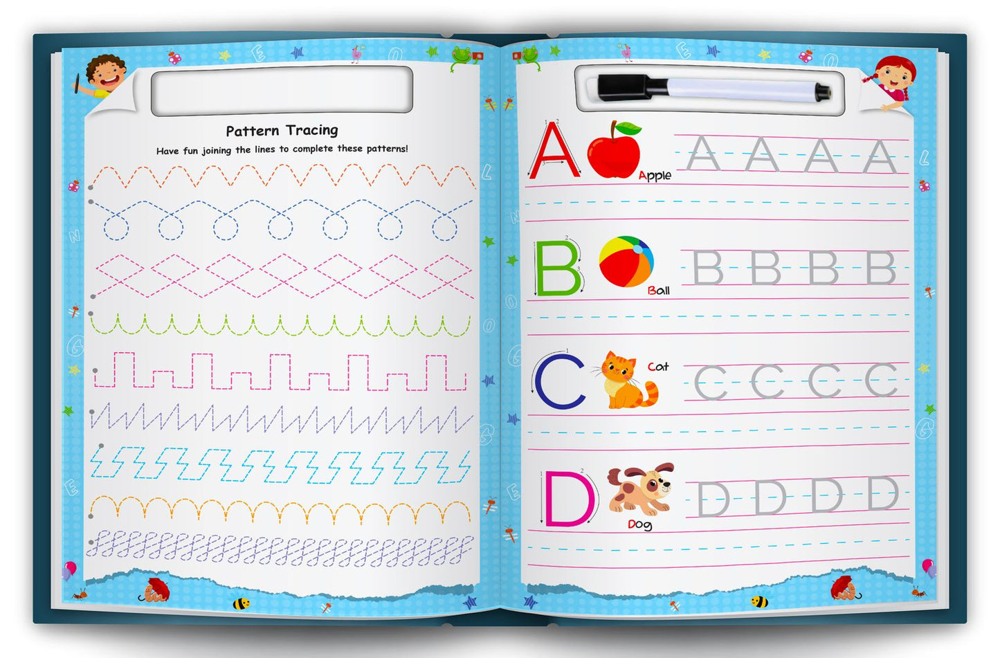 Learn to write ABC
