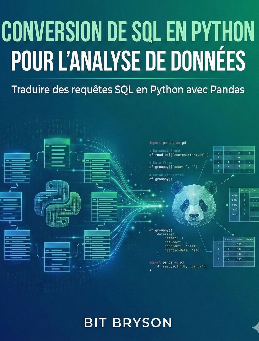 Conversion de SQL en Python pour l'analyse de donnÃ¯Â¿Â½es