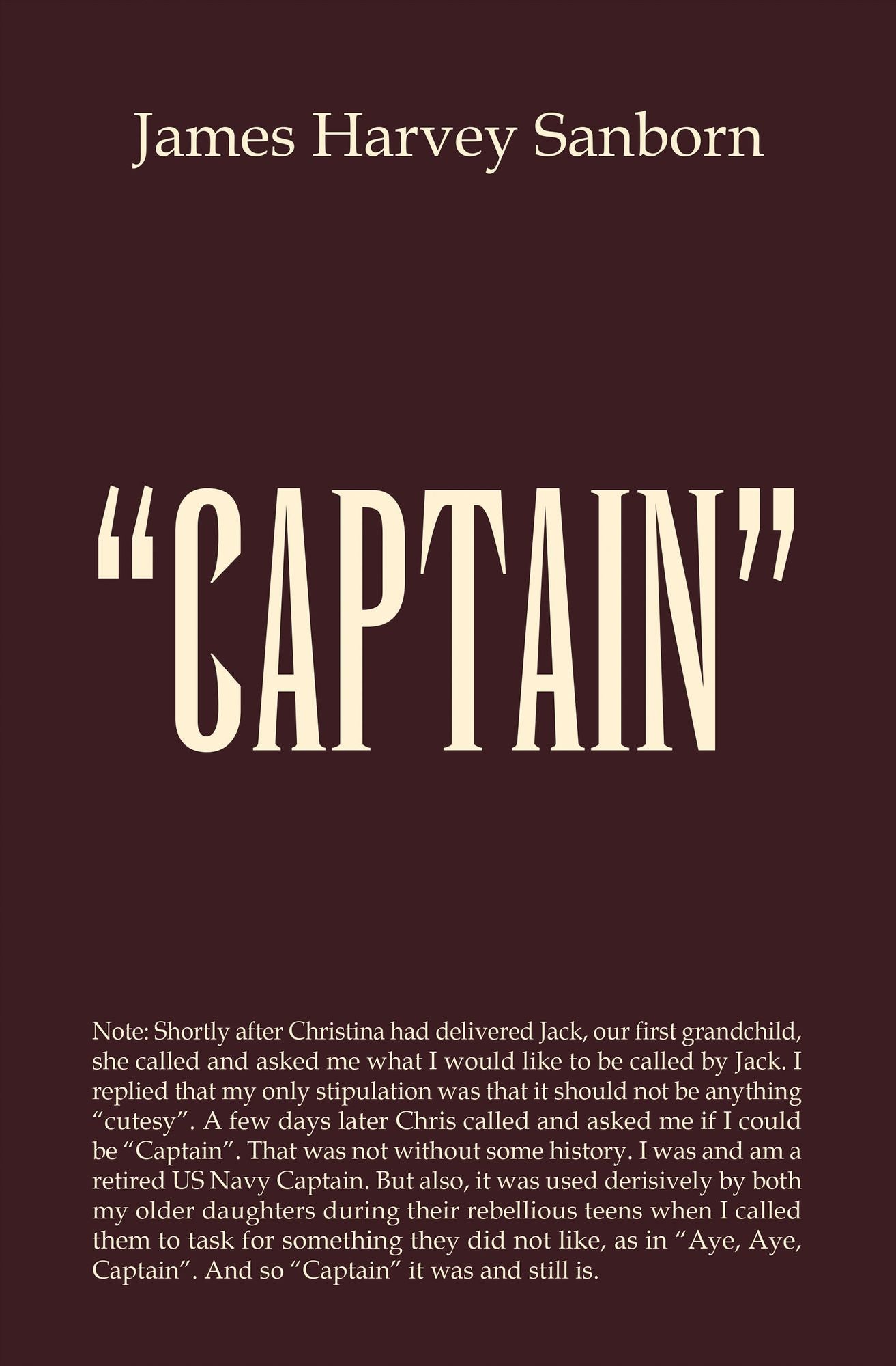 "CAPTAIN"