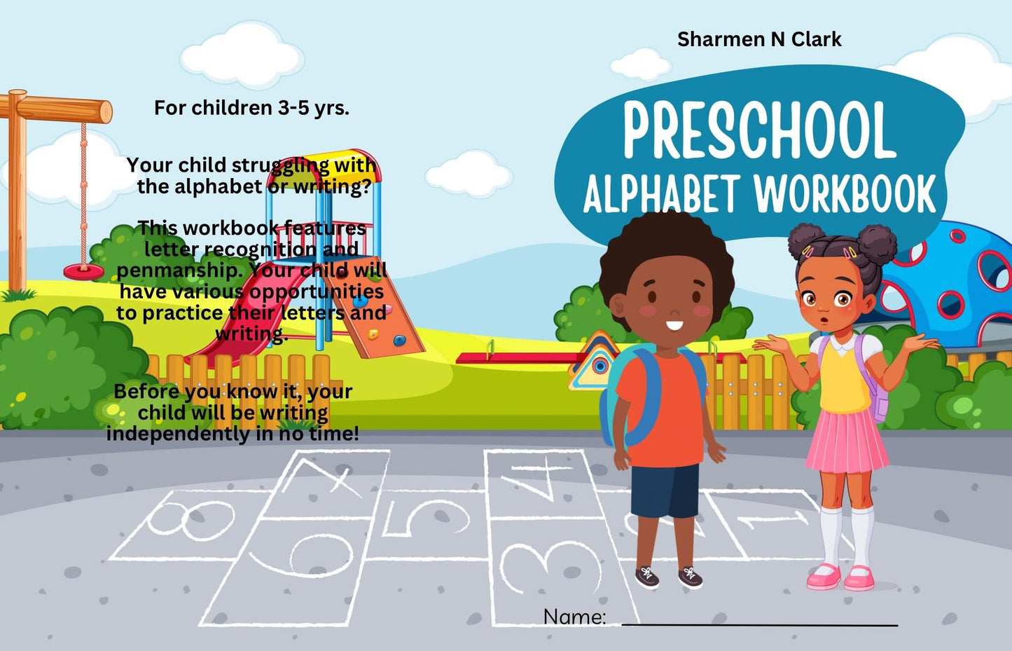 Preschool Alphabet Writing & Recognition Workbook